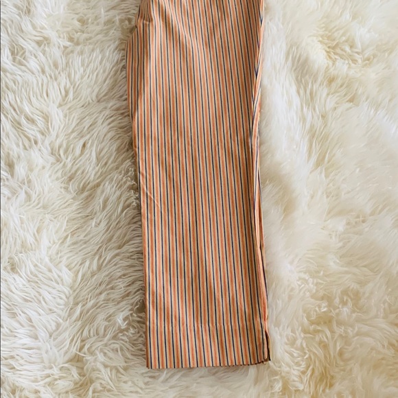 Marc Jacobs Pin Striped Crop pants Sz 6 - Picture 3 of 7